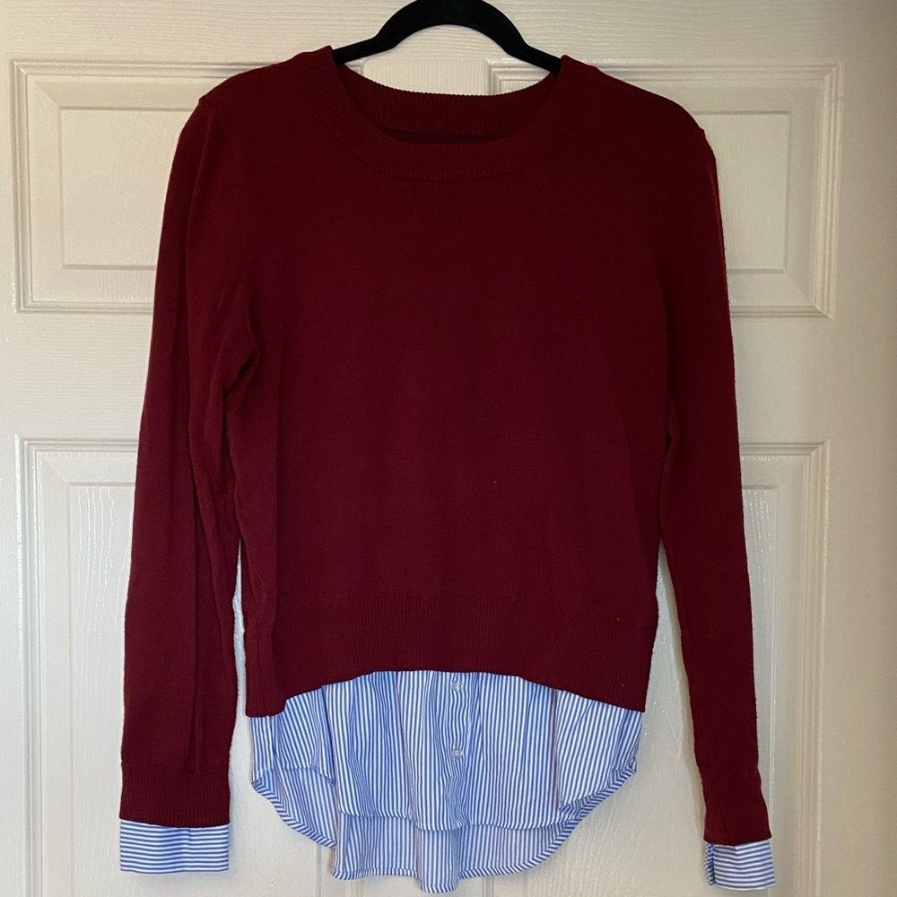 Croft & Barrow Maroon Sweater